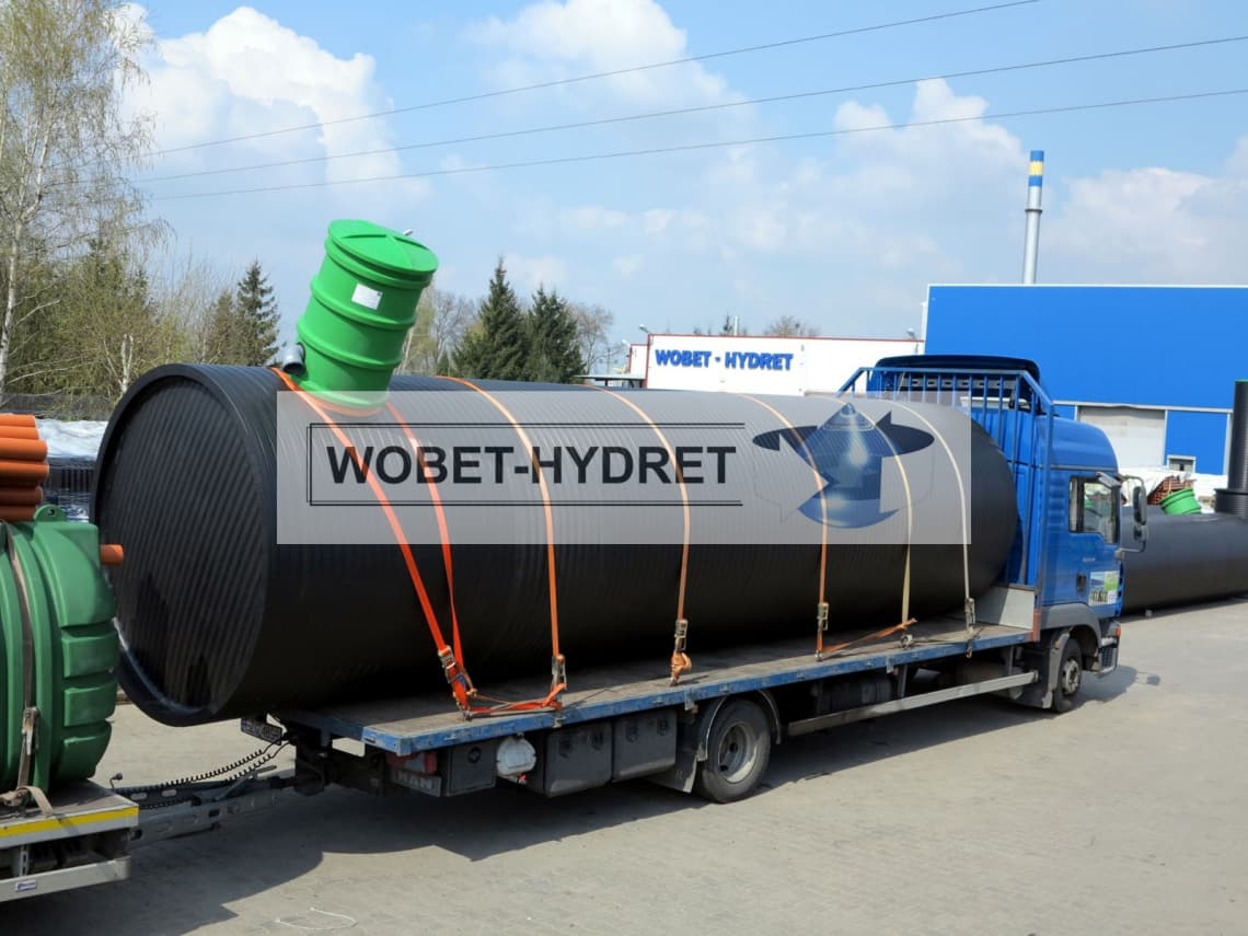 Zbiorniki bezodpływowe Wobet-Hydret - transport